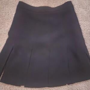 Trina Turk Classic Black A-Line Skirt